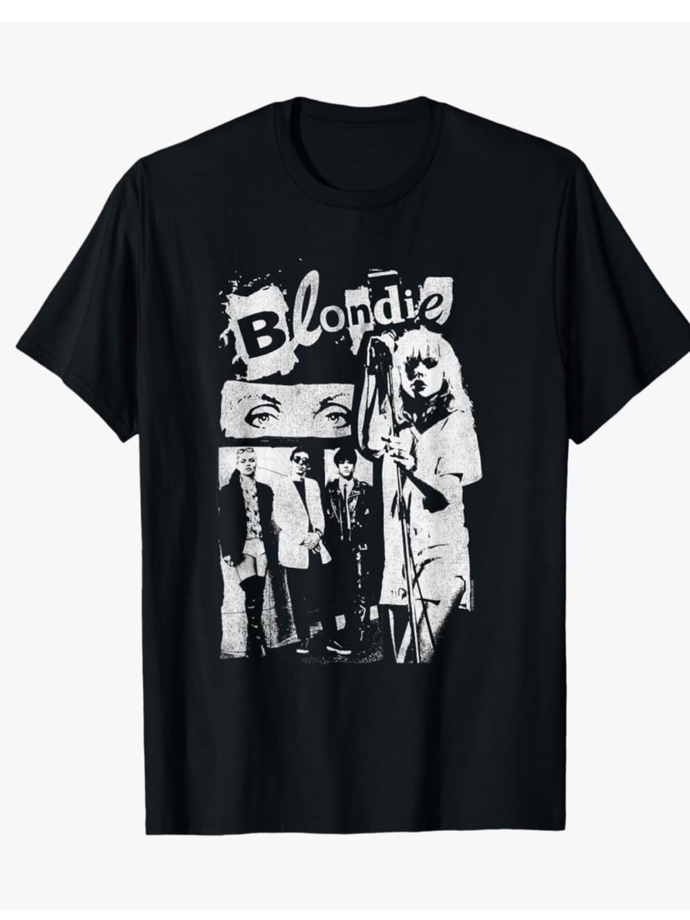 Blondie Graphic Tee - Black- Oversized